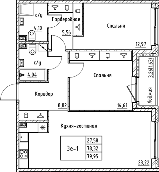 Планировка квартиры