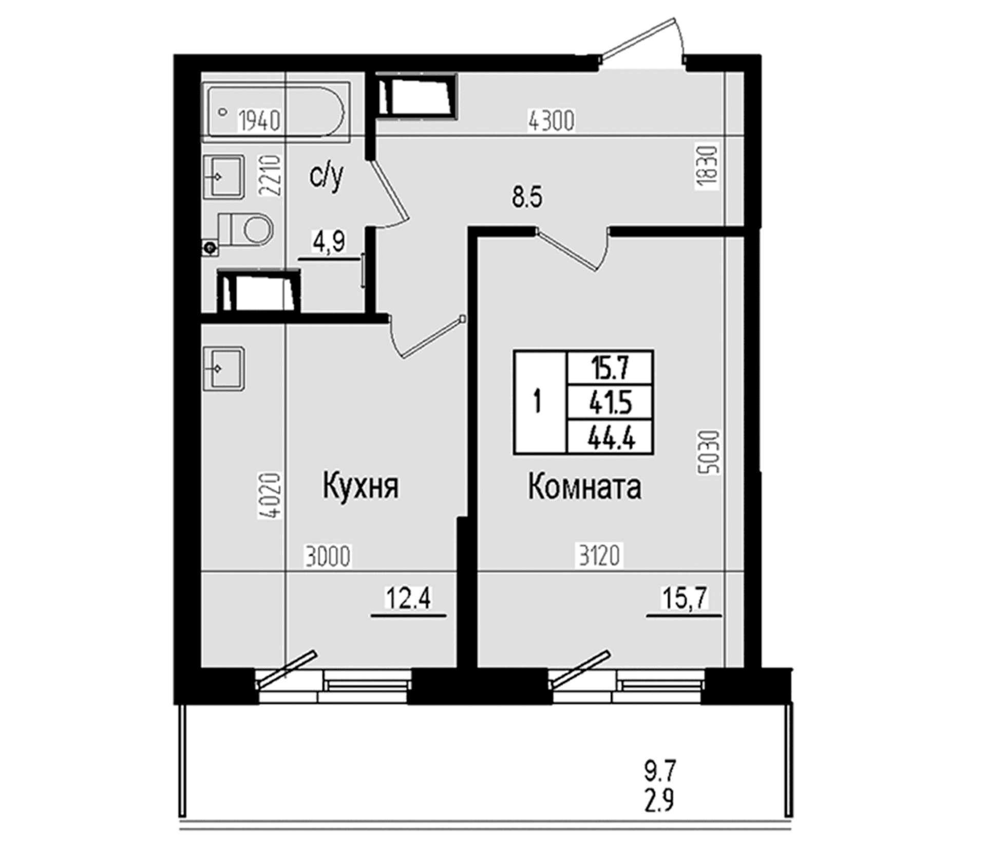 Планировка квартиры