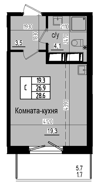 Планировка квартиры