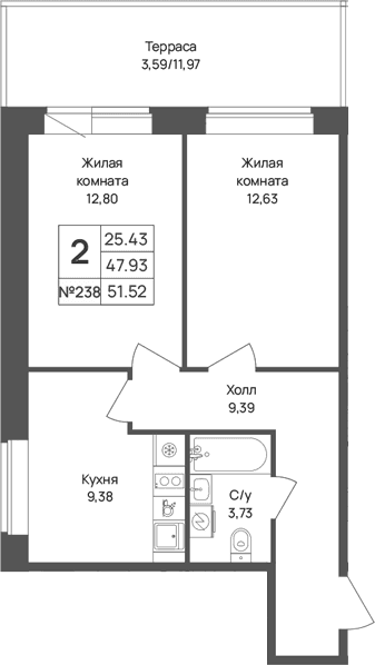 Планировка квартиры