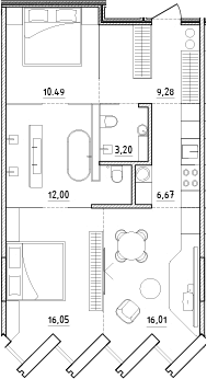 Планировка квартиры