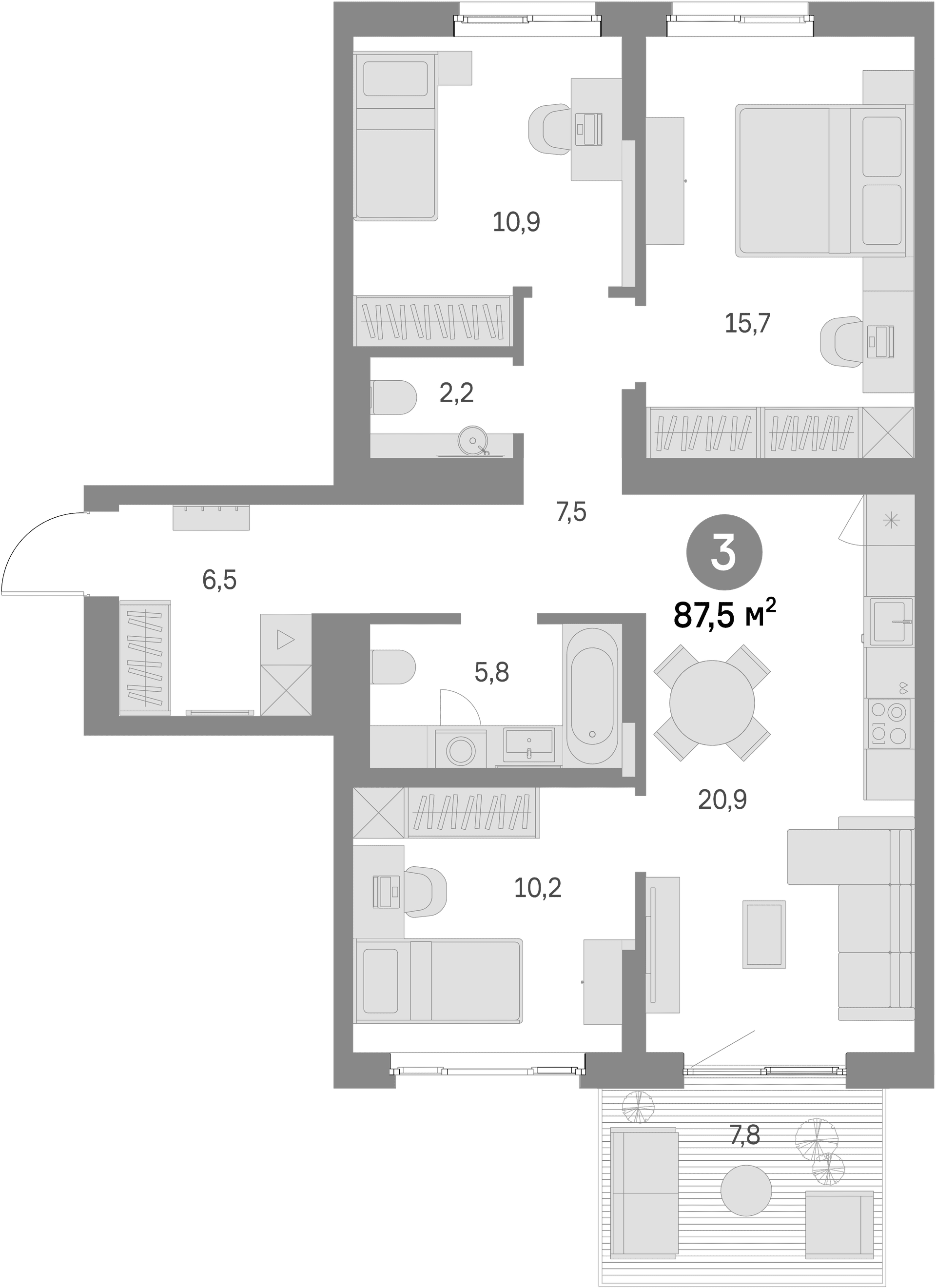 Планировка квартиры