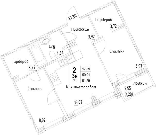 Планировка квартиры