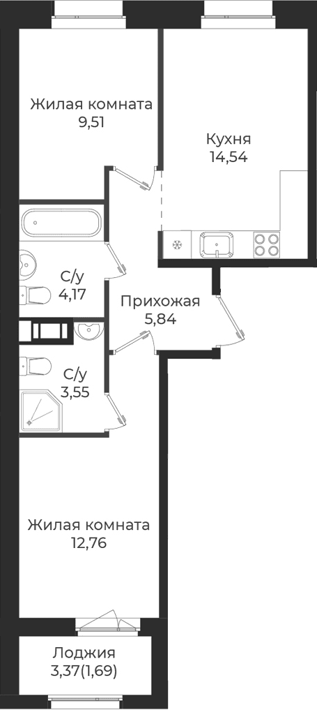 Планировка квартиры