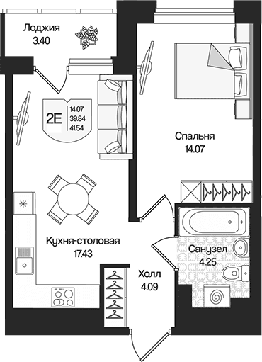 Планировка квартиры