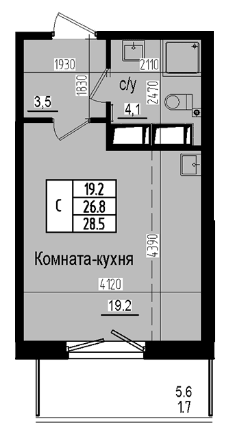 Планировка квартиры