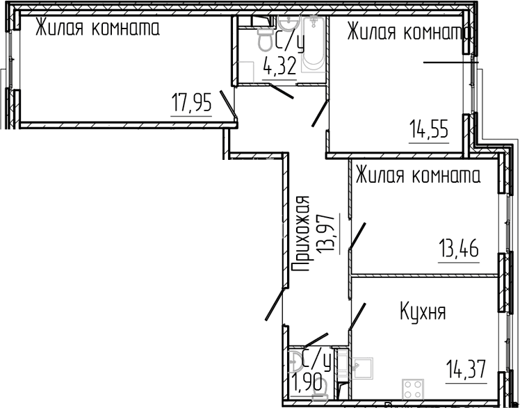 Планировка квартиры