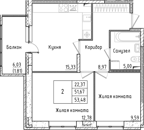 Планировка квартиры