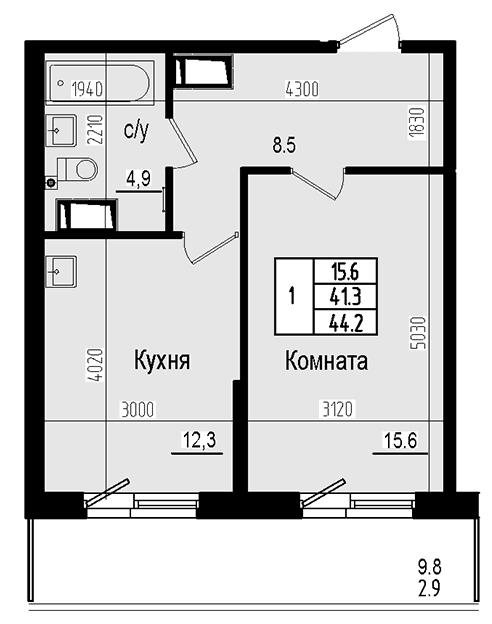 Планировка квартиры