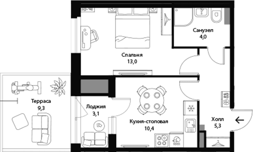 Планировка квартиры