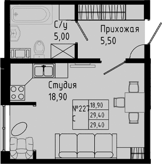 Планировка квартиры