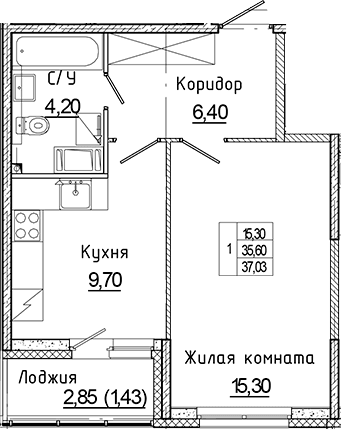 Планировка квартиры