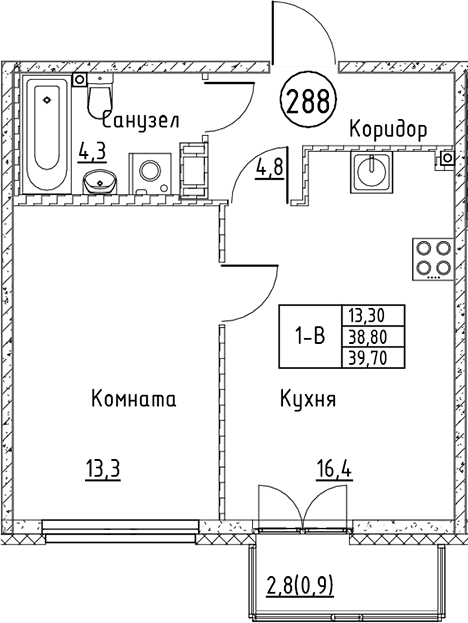 Планировка квартиры