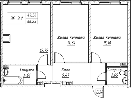 Планировка квартиры