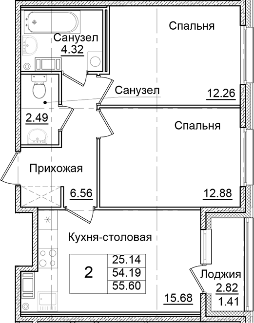 Планировка квартиры