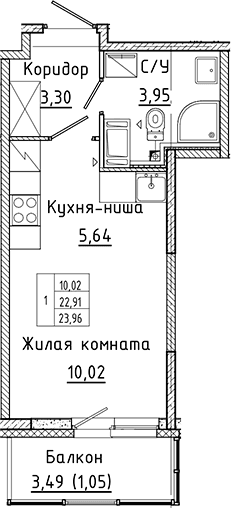 Планировка квартиры