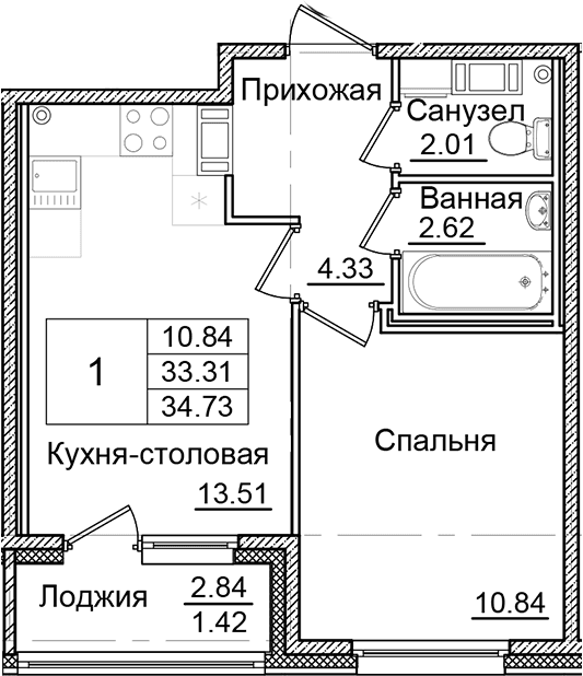 Планировка квартиры