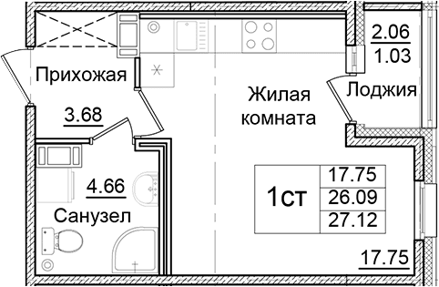 Планировка квартиры