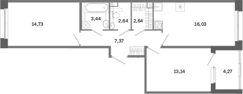 Планировка квартиры