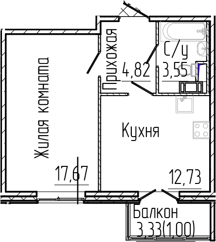 Планировка квартиры