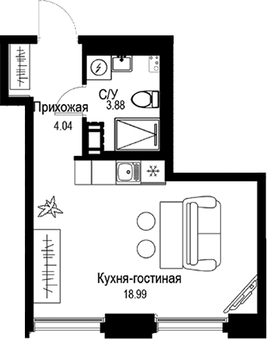 Планировка квартиры