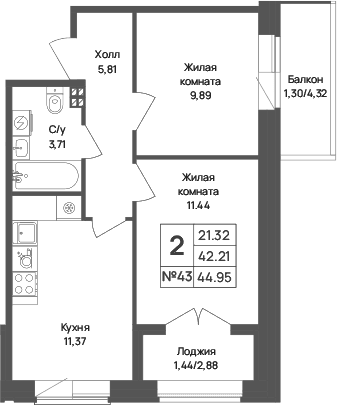 Планировка квартиры