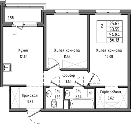 Планировка квартиры