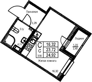Планировка квартиры