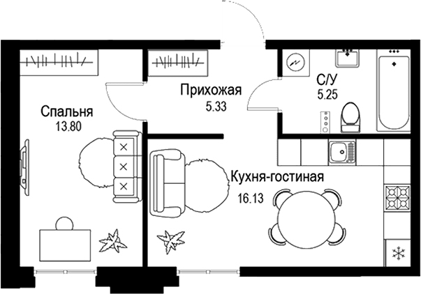 Планировка квартиры