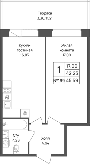 Планировка квартиры