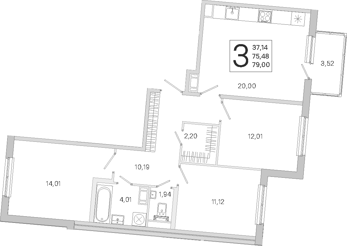 Планировка квартиры