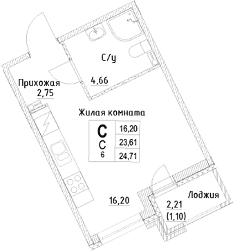 Планировка квартиры