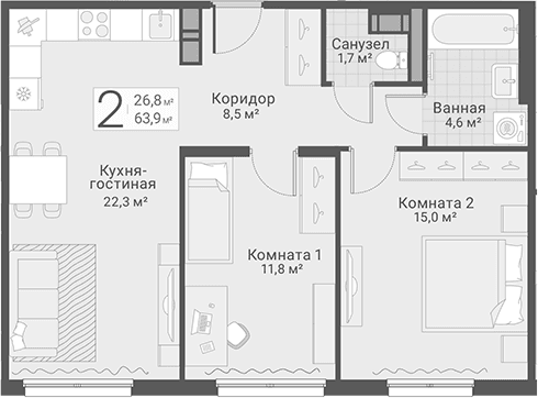 Планировка квартиры