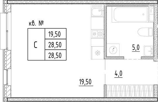 Планировка квартиры