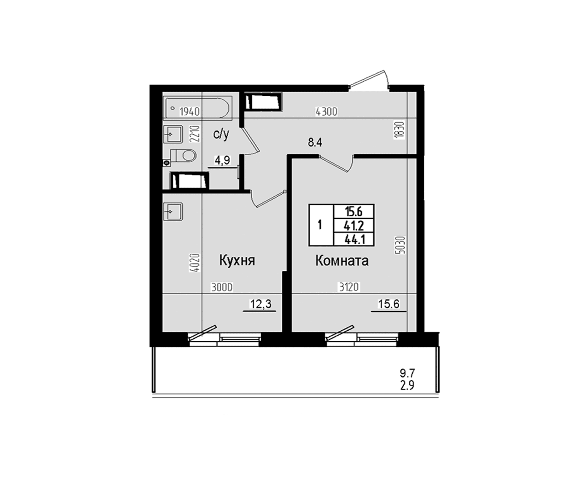 Планировка квартиры