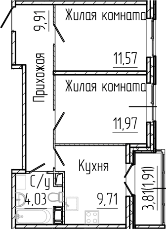 Планировка квартиры