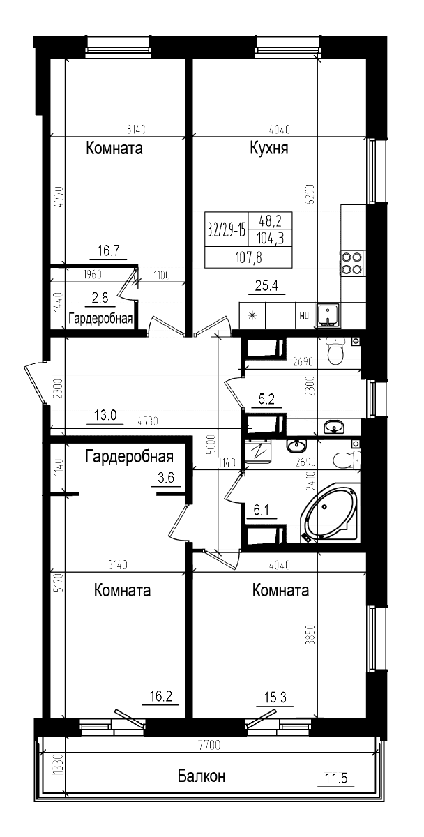 Планировка квартиры