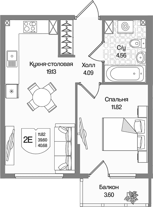 Планировка квартиры