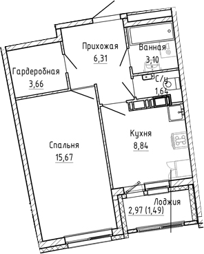 Планировка квартиры