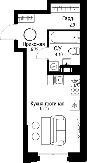 Планировка квартиры
