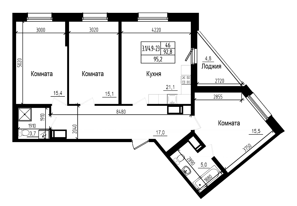 Планировка квартиры