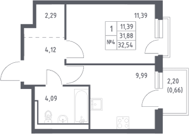 Планировка квартиры