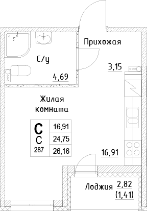 Планировка квартиры