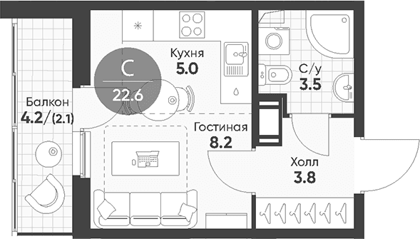 Планировка квартиры