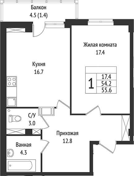 Планировка квартиры