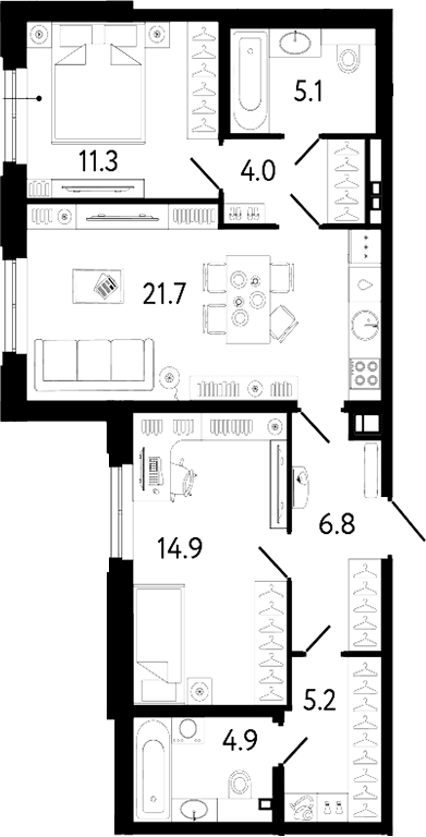 Планировка квартиры