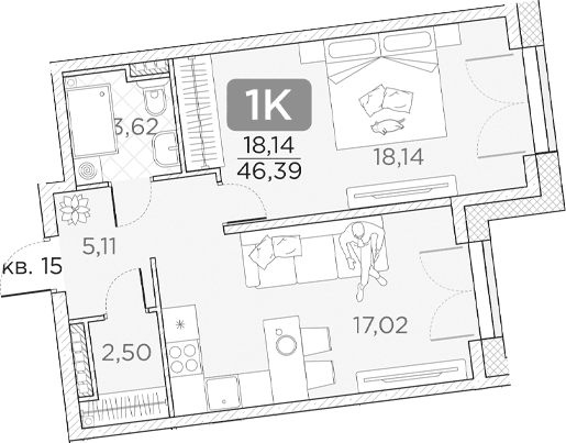 Планировка квартиры