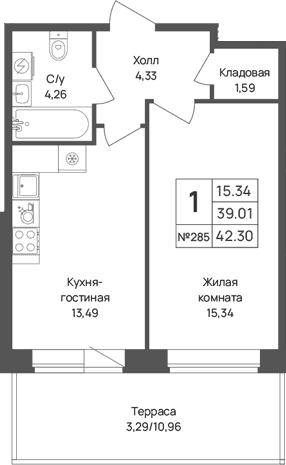 Планировка квартиры