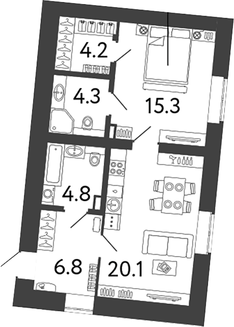Планировка квартиры
