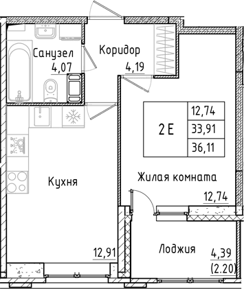 Планировка квартиры